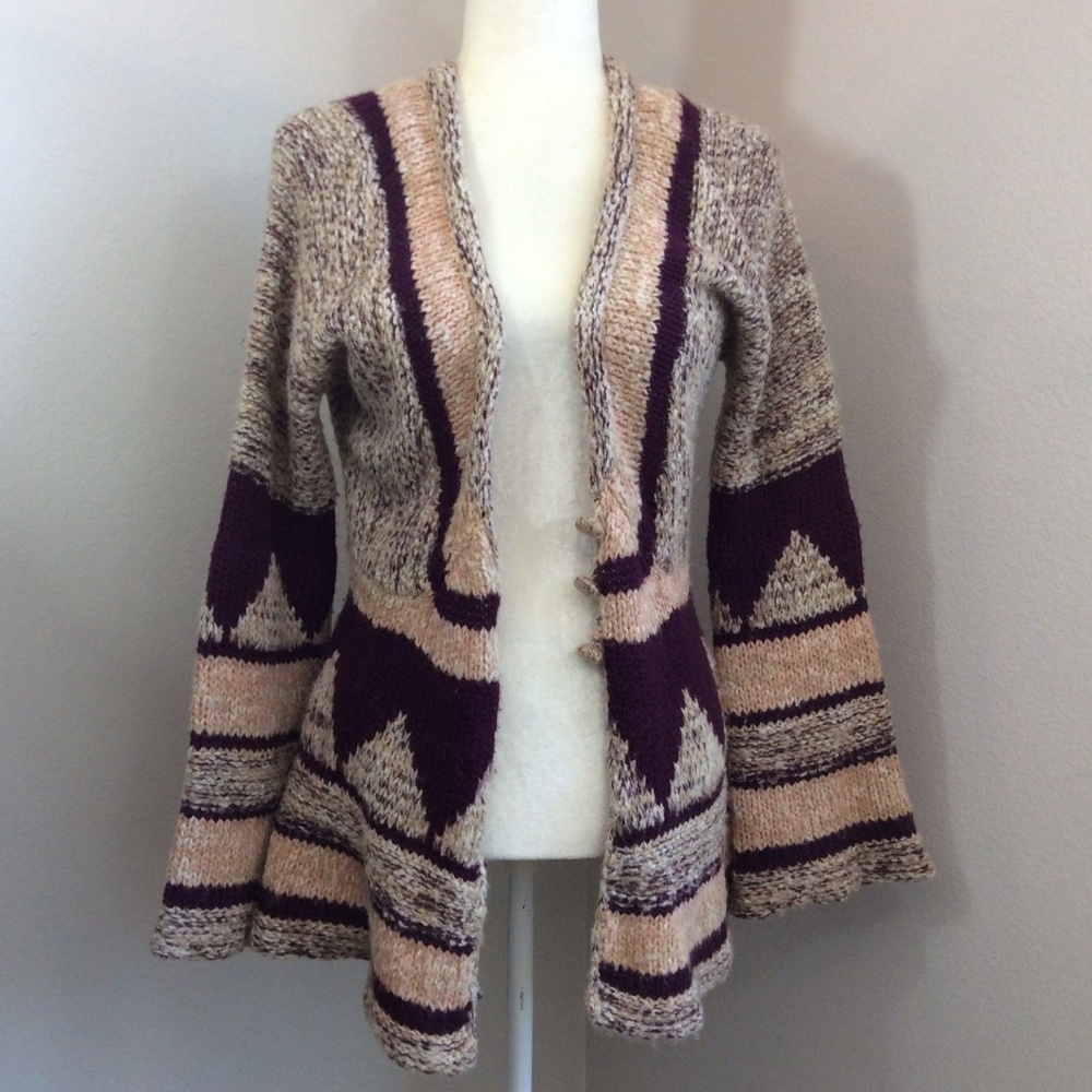 Free People Oversize Chunky Knit Cardigan